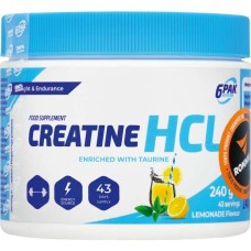 6PAK  Kreatin HCL 240g 