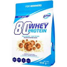 6PAK 80 Whey Protein 908g 